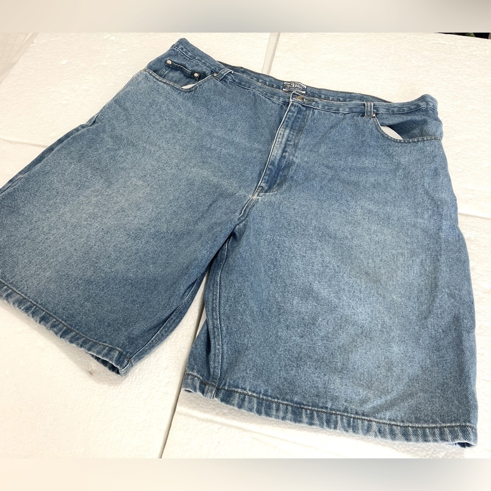 Men's Blue Denim Shorts Size 46